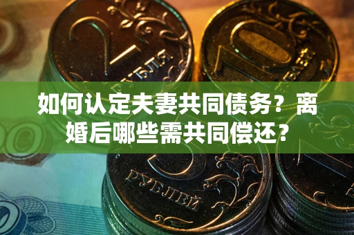 北京如何认定夫妻共同债务？离婚后哪些需共同偿还？