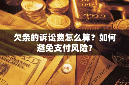 北京欠条的诉讼费怎么算？如何避免支付风险？