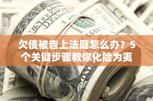 北京欠债被告上法庭怎么办？5个关键步骤教你化险为夷